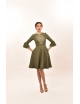 Rochie Olive Broderie Aurie